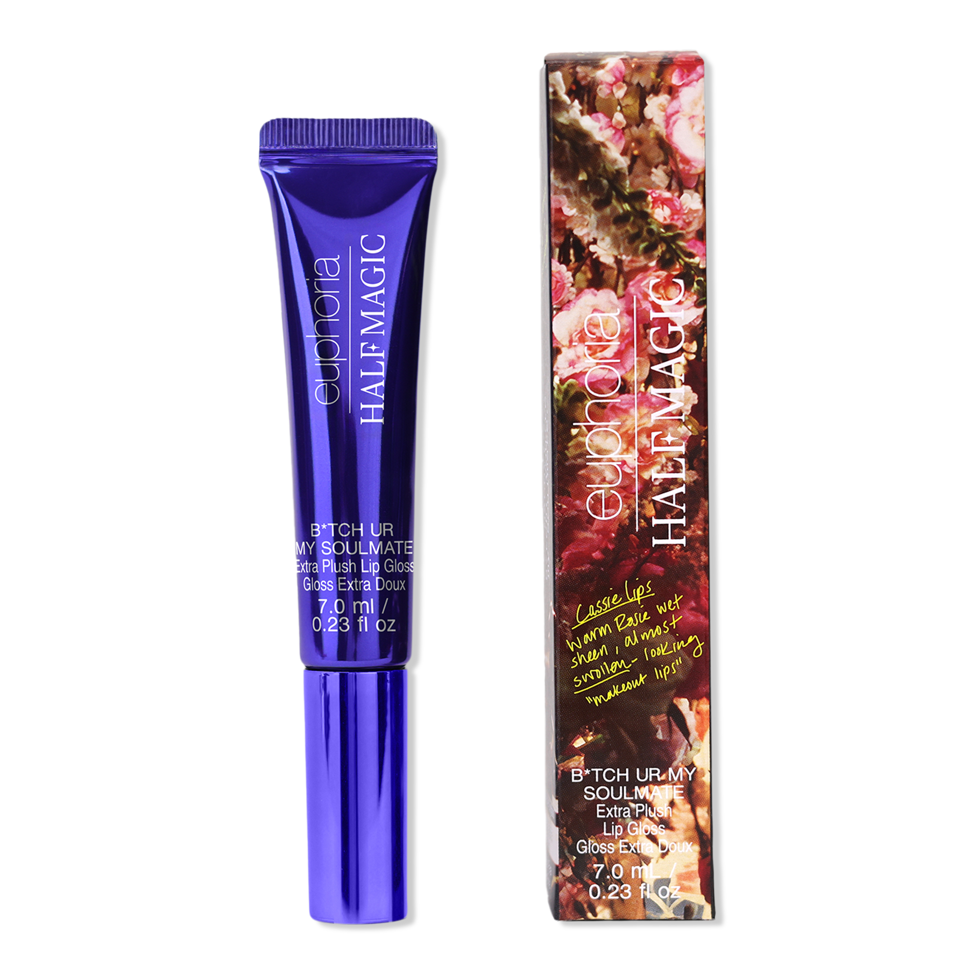 HALF MAGIC EUPHORIA X HALF MAGIC B*tch Ur My Soulmate Extra Plush Lip Gloss #1