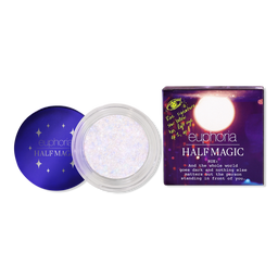 EUPHORIA X HALF MAGIC Glitterpuck Pressed Fairy Dust for Eyes, Face + Body - Feel Something