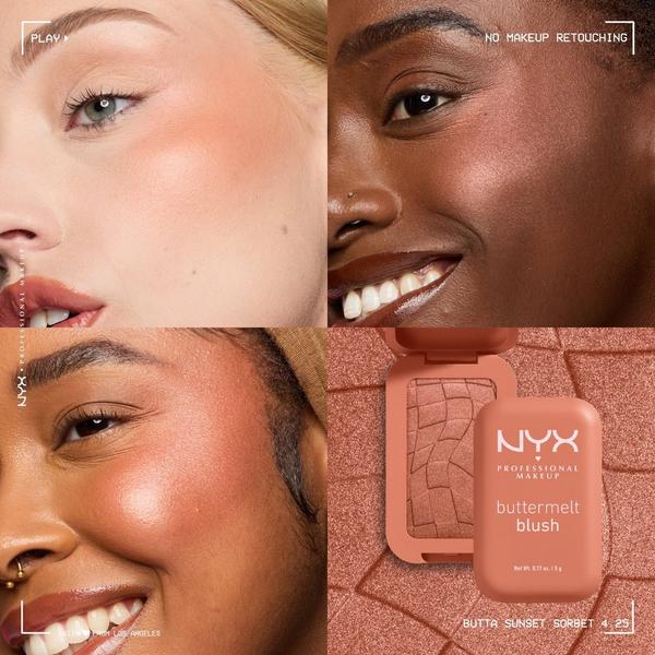 NYX Professional Makeup Buttermelt Pressed Powder Blush #3