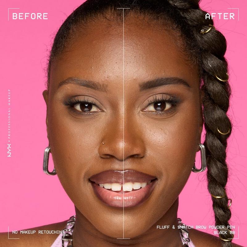NYX Professional Makeup - Black Fluff N Snatch Brow Makeup | Ulta