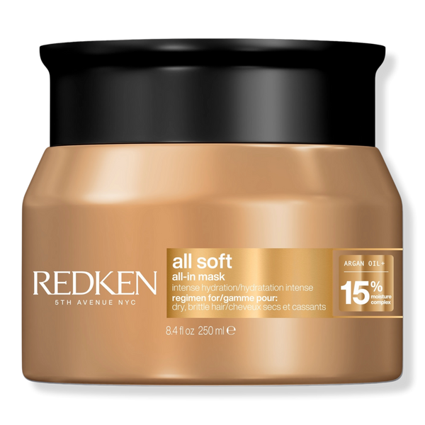 Redken All Soft All-In Mask Deep Conditioning Hair Mask for Dry, Brittle Hair #1