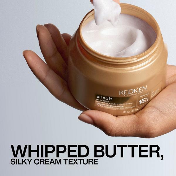 Redken All Soft All-In Mask Deep Conditioning Hair Mask for Dry, Brittle Hair #2