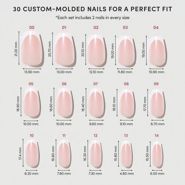 Glamnetic Pearl Glaze Press-On Nails #5