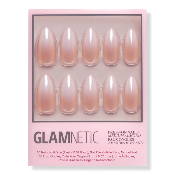 Glamnetic Frosted Chai Press-On Nails #1