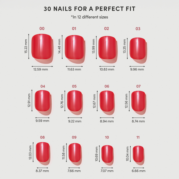 Glamnetic Red Legacy Press-On Nails #5