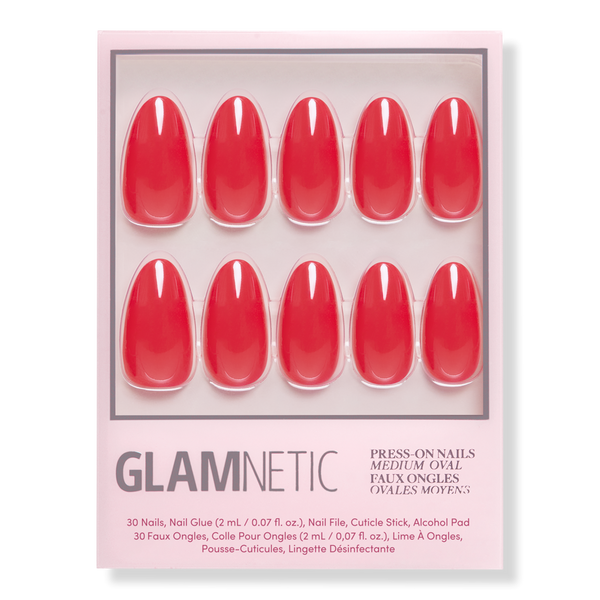 Glamnetic It-Girl Red Press-On Nails #1