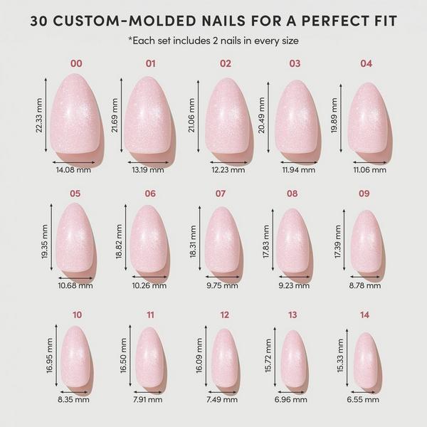 Glamnetic Forever Pink Press-On Nails #5