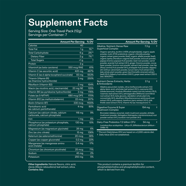 AG1 Daily Foundational Multivitamin Greens Powder #5