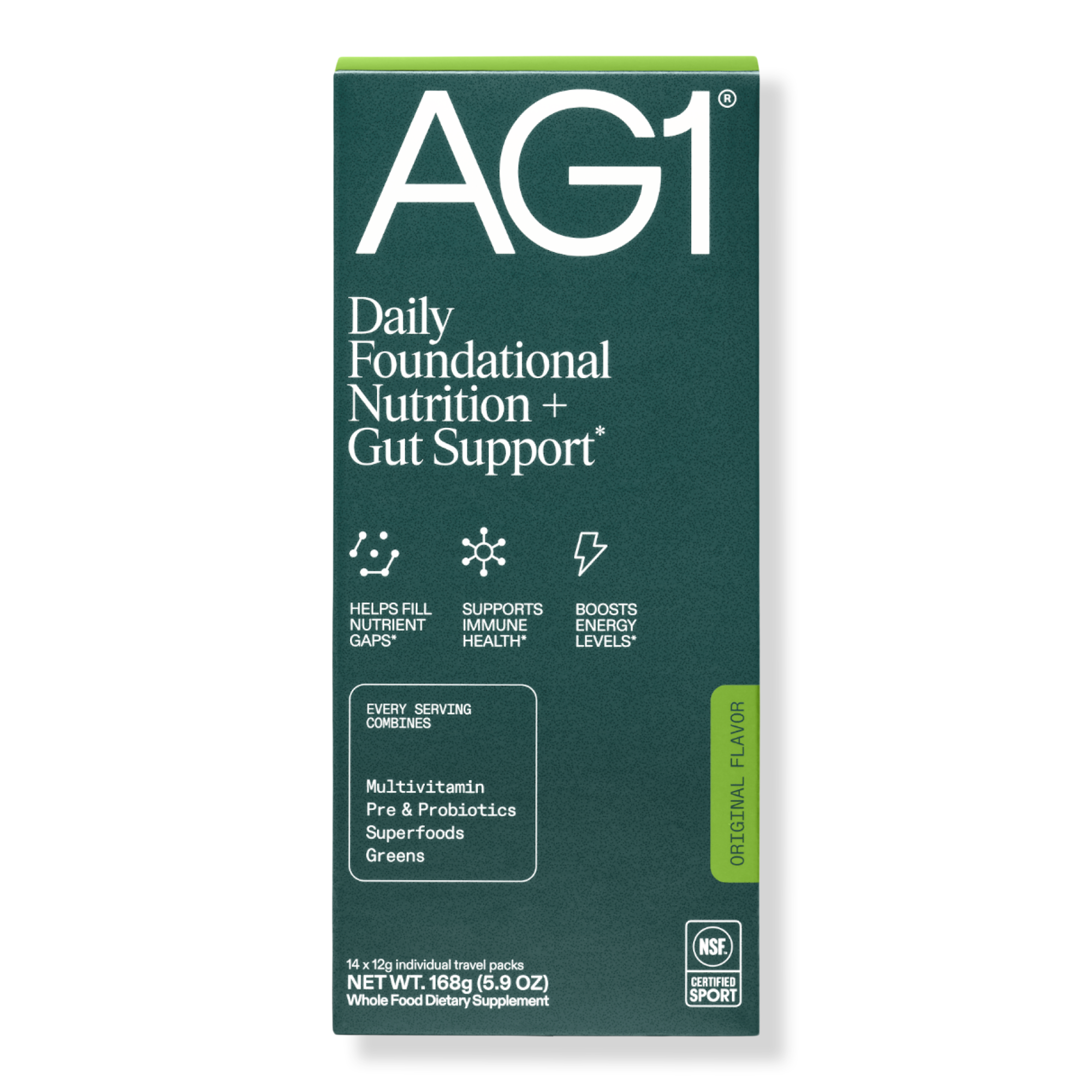 AG1 Daily Foundational Multivitamin Greens Powder #1