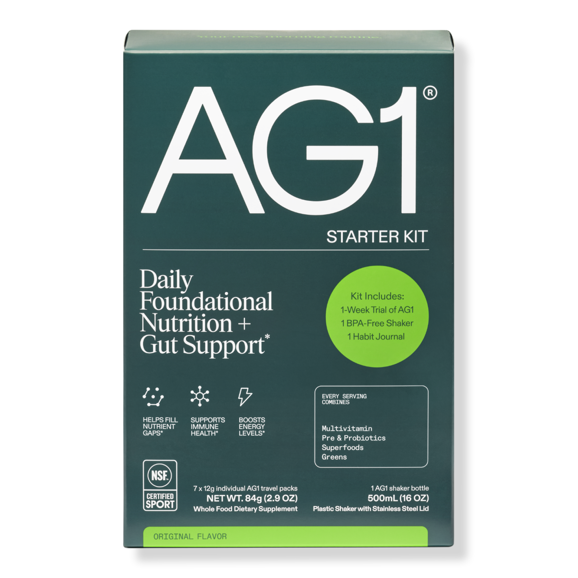 AG1 Start Here Kit Multivitamin Greens Powder #1