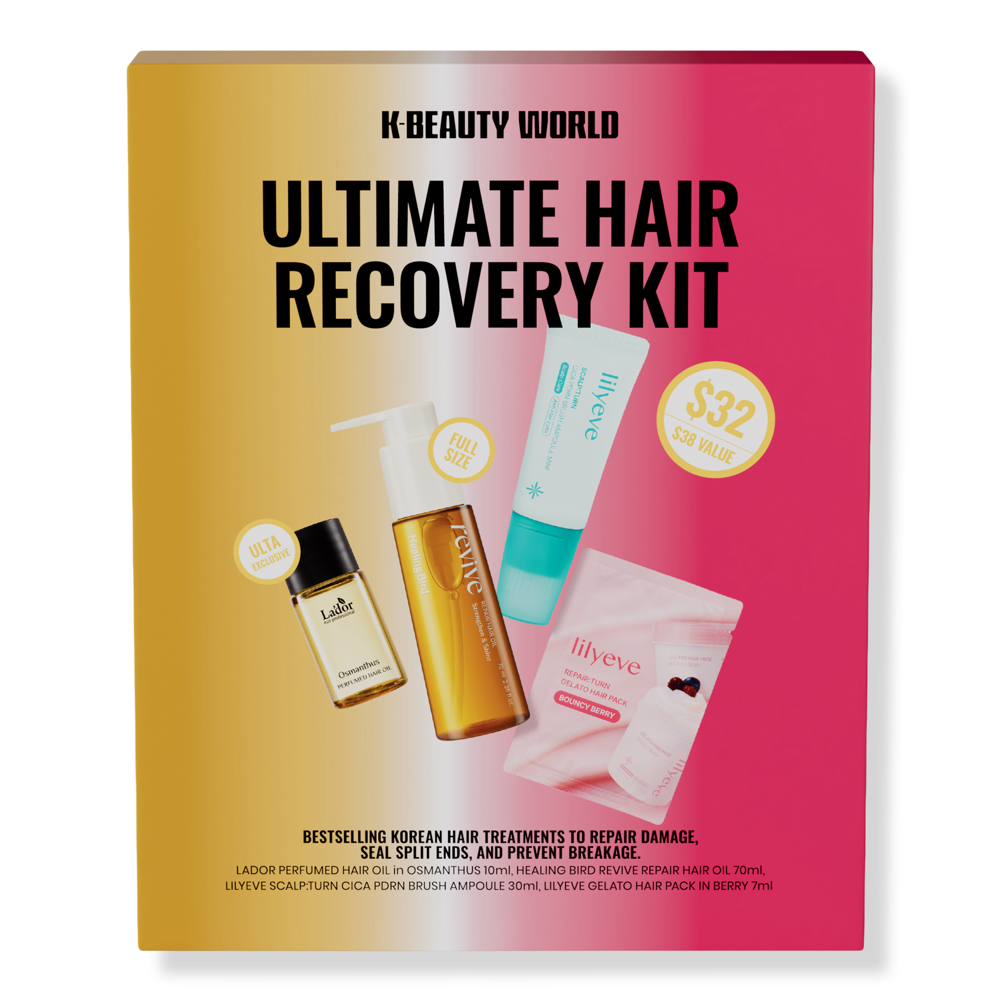Landing International K-Beauty World: Ultimate Hair Recovery Kit #1