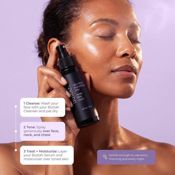 Buttah Skin Aloe Rose Hydrating Prep & Tone Mist #4