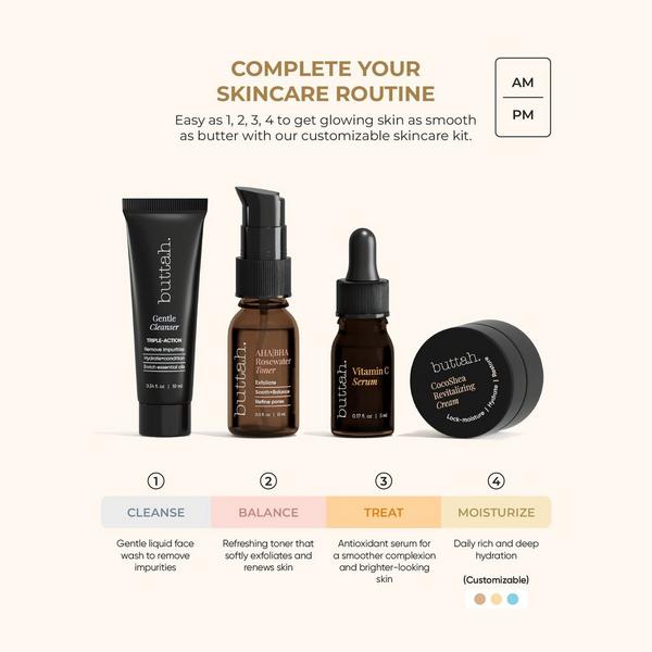 Buttah Skin 6 Piece Glow Essentials Skincare Travel Set #6