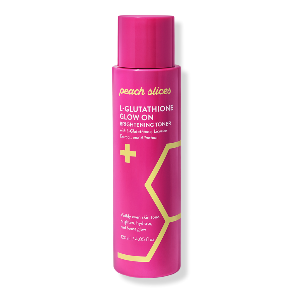 Peach Slices L-Glutathione Glow On Brightening Toner