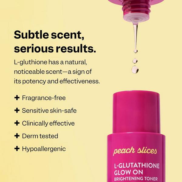 Peach Slices L-Glutathione Glow On Brightening Toner #3