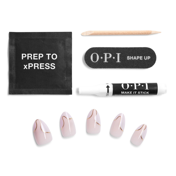 OPI xPRESS/ON 24K Drip Press On Nails #2