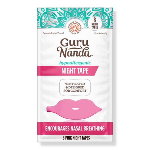 GuruNanda Hypoallergenic Pink Lip Shaped Night Tape #1
