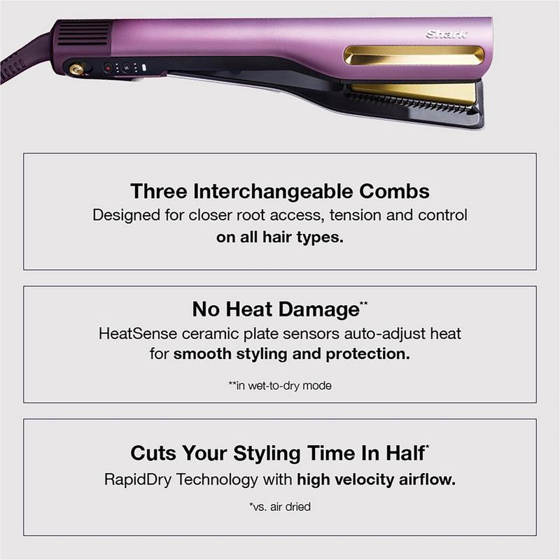 Shark Beauty - SilkiPro Straight Wet to Dry Straightener + Rapid