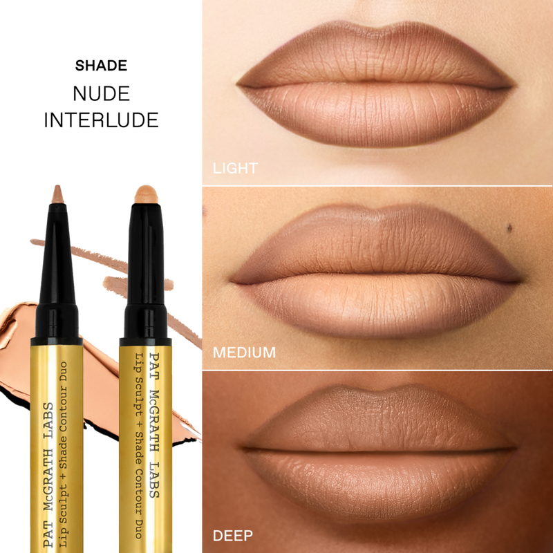 PAT McGRATH LABS - Nude Interlude Lip Sculpt + Shade Contour Duo