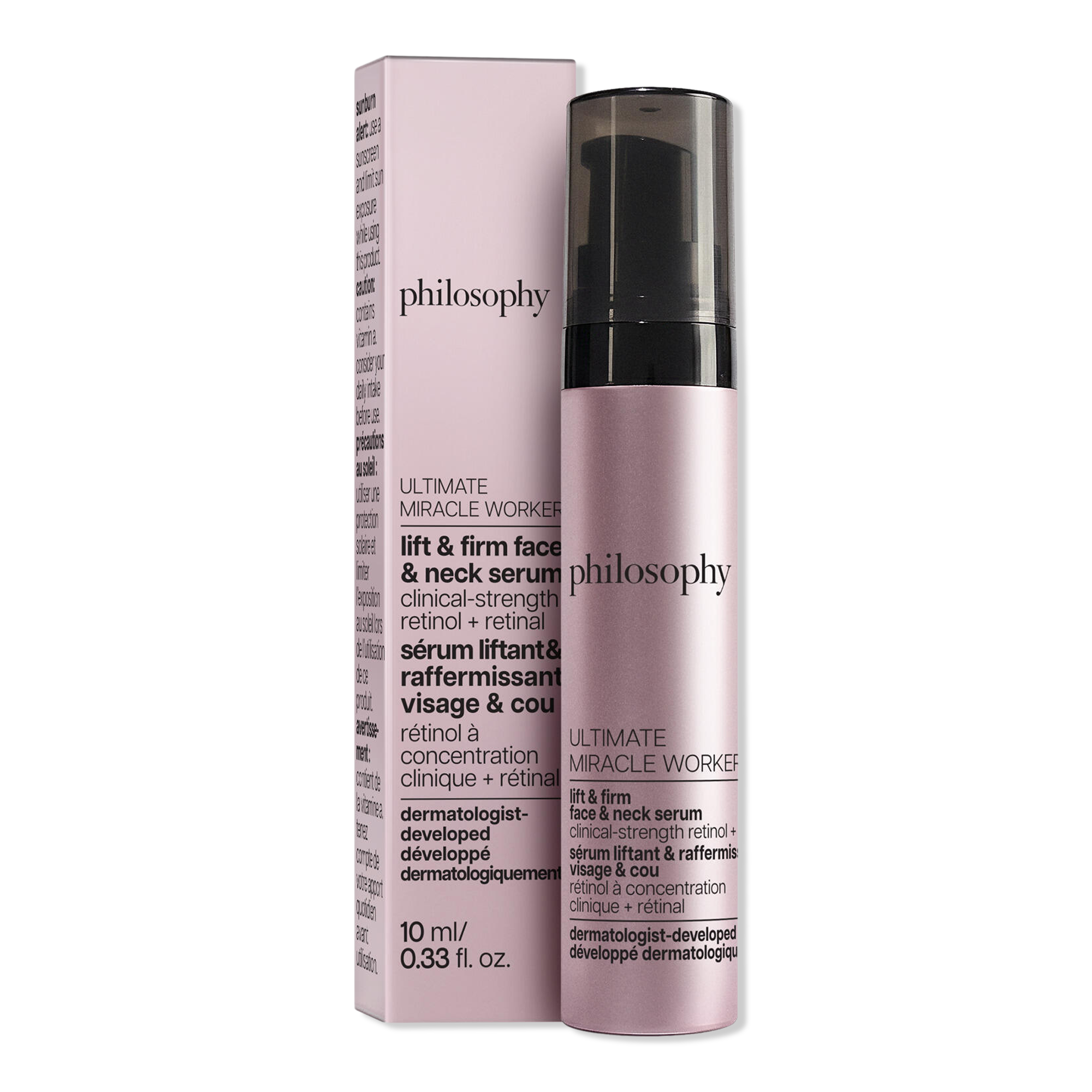 Philosophy Free Ultimate Miracle Worker Lift, Firm and Brighten Serum deluxe with $75 brand purchase #1