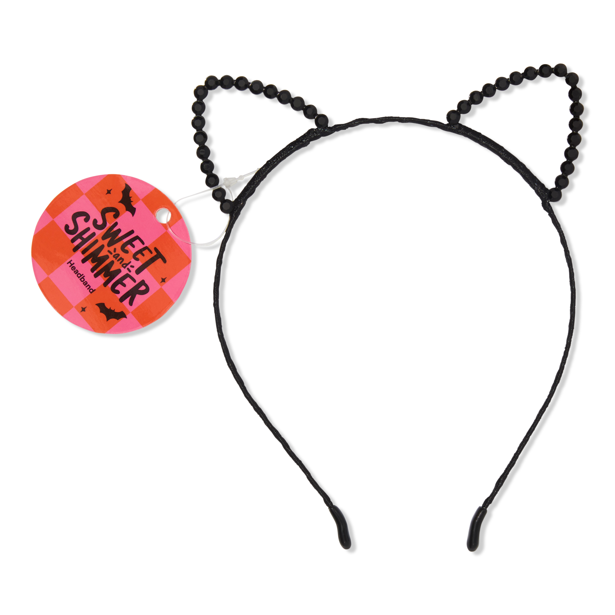 Sweet & Shimmer Halloween Cat Ear Headband #1