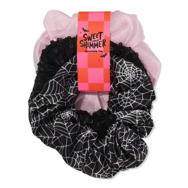 Sweet & Shimmer Halloween Scrunchie Trio #1