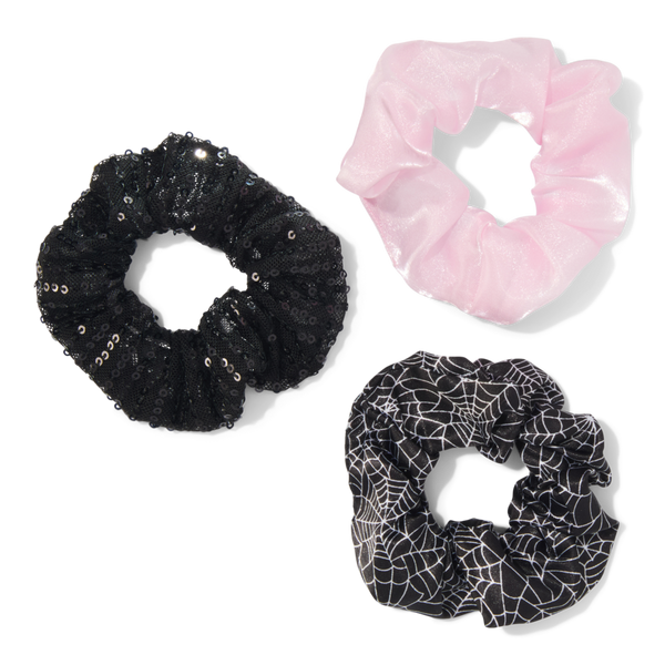 Sweet & Shimmer Halloween Scrunchie Trio #2