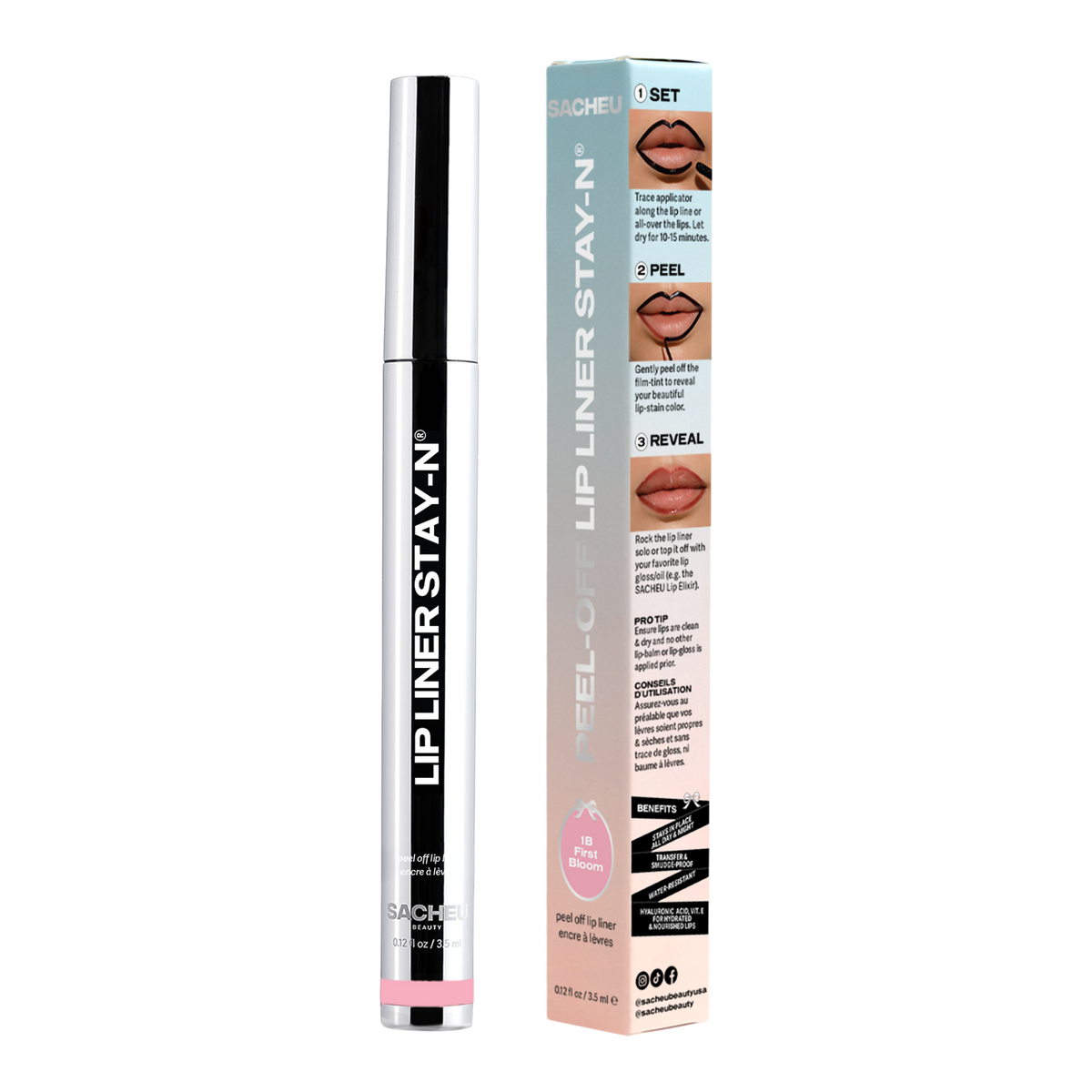 Lip Liner STAY-N Peel Off Tattoo