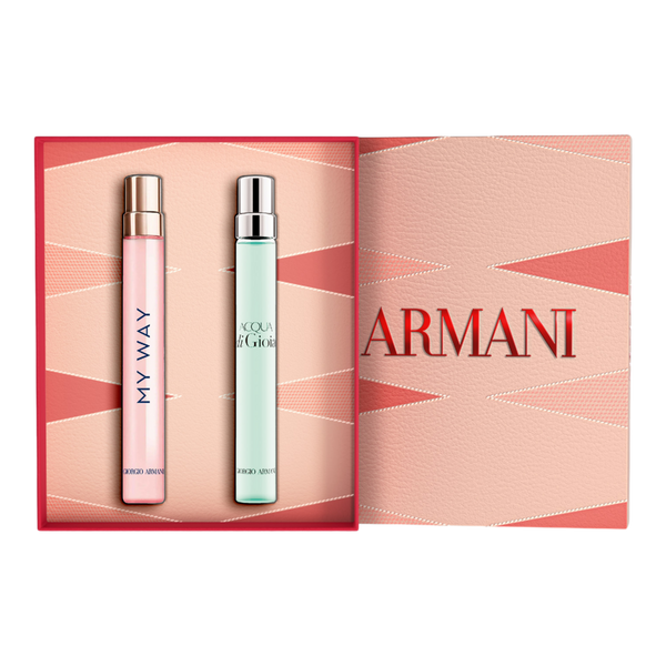 ARMANI Giorgio Armani My Way & Acqua di Gioia Eau de Parfum Travel Spray Gift Set #4