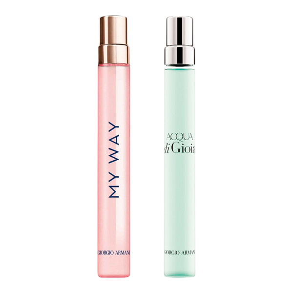 ARMANI Giorgio Armani My Way & Acqua di Gioia Eau de Parfum Travel Spray Gift Set #5