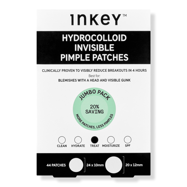 The INKEY List Hydrocolloid Invisible Pimple Patches + Salicylic Acid #1