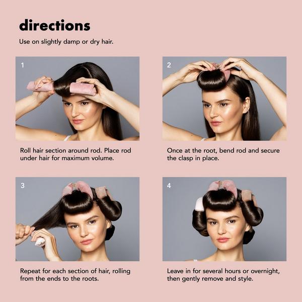 The Hair Edit Heatless Volumizing Hair Rods 4-Pack #4