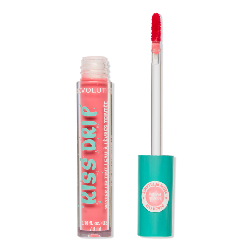 Gentle　TOKYO　　rep glosshack kissshot Revolution Beauty - Peach Fizz Kiss Drip Water Lip Tint | Ulta Beauty