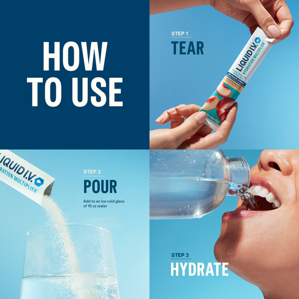 LIQUID I.V. Hydration Multiplier Electrolyte Drink Mix Sugar-Free Ring Pop Cherry #4