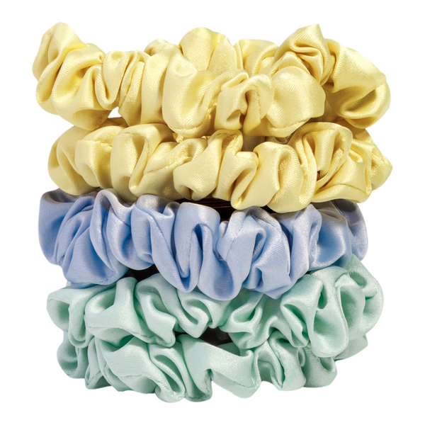 Kitsch Ruched Satin Scrunchies Set #2