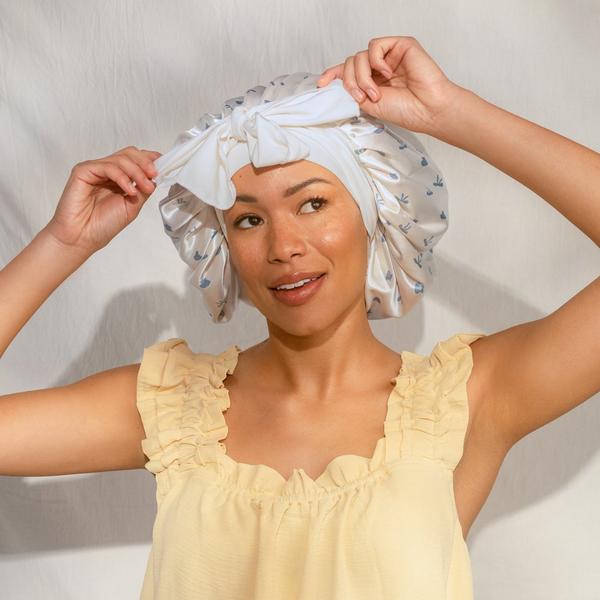 Kitsch Oversized Satin Hair Bonnet #5