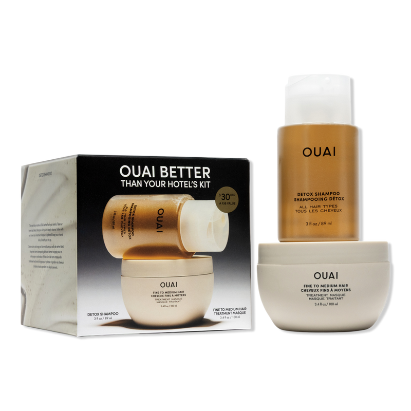 OUAI - Limited Edition Detox Shampoo & Fine to Medium Treatment
