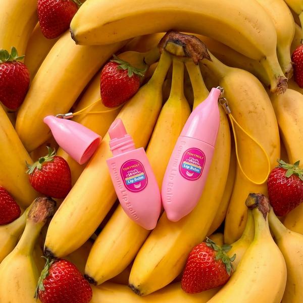 TONYMOLY Magic Food Dalcom Banana Lip Balm Keychain #3