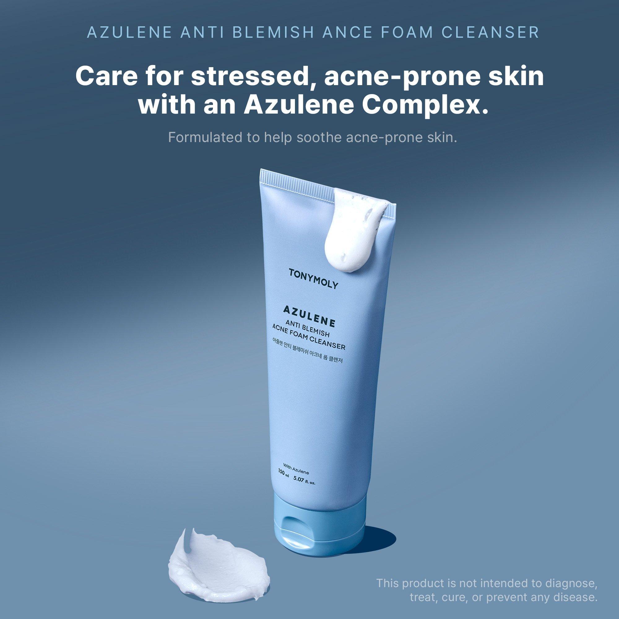 Пенка для умывания Tonymoly Azulene Anti Blemish против акне — фото 5