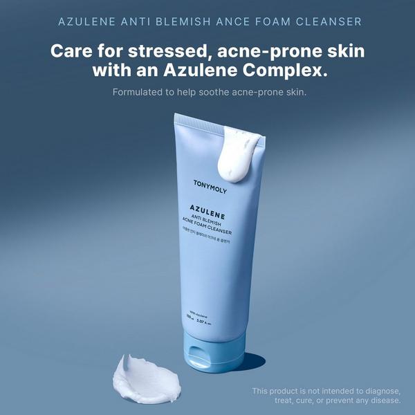 TONYMOLY Azulene Anti Blemish Acne Foam Cleanser #5
