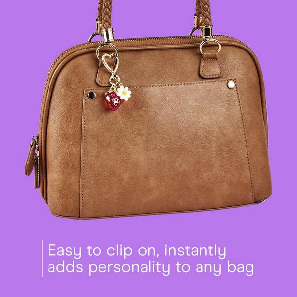 Tartan + Twine Bag Charm #5