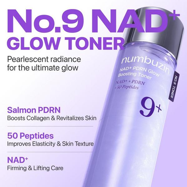 numbuzin No.9 NAD+ PDRN Glow Boosting Toner #3