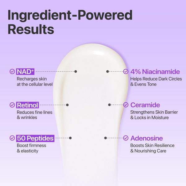 numbuzin No.9 NAD+ Retinol Volumetex Eye Cream #5