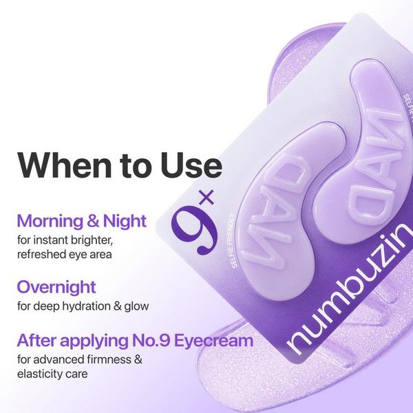 numbuzin No.9 NAD+ Collagen Under Eye Patch #4
