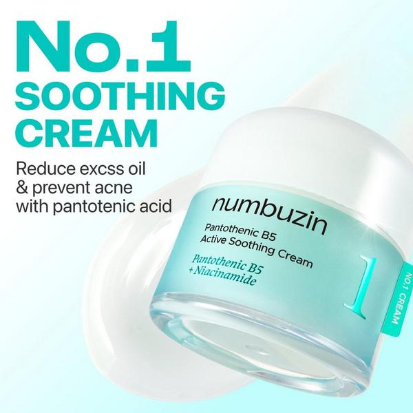 numbuzin No.1 Pantothenic B5 Active Soothing Cream #3