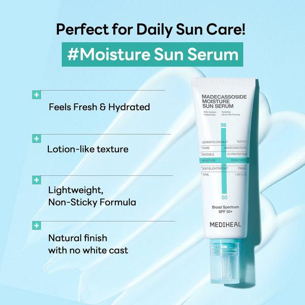 MEDIHEAL Madecassoside Moisture Sun Serum #2