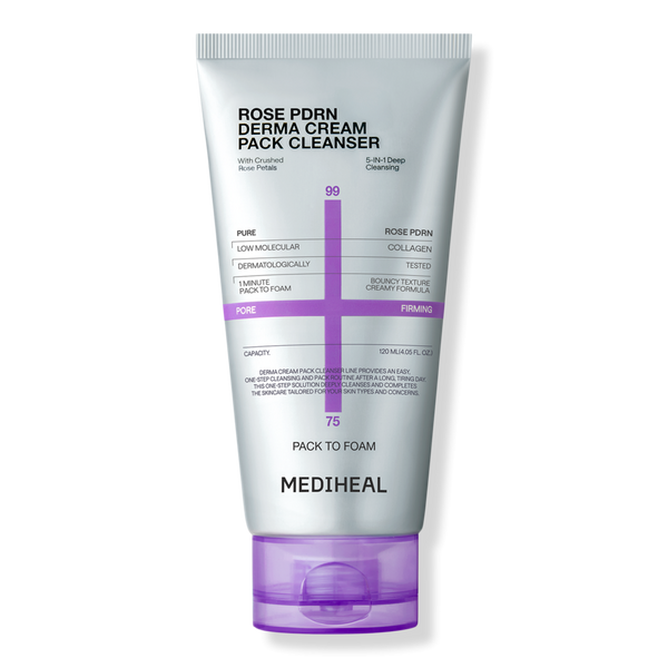 MEDIHEAL Rose PDRN Derma Cream Pack Cleanser #1