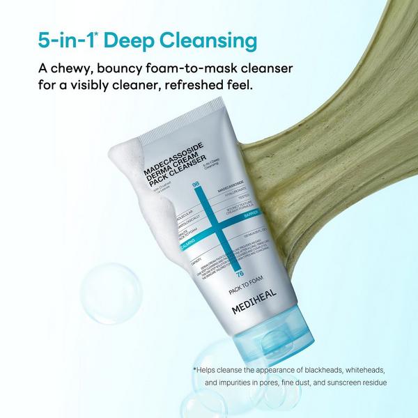 MEDIHEAL Madecassoside Derma Cream Pack Cleanser #3