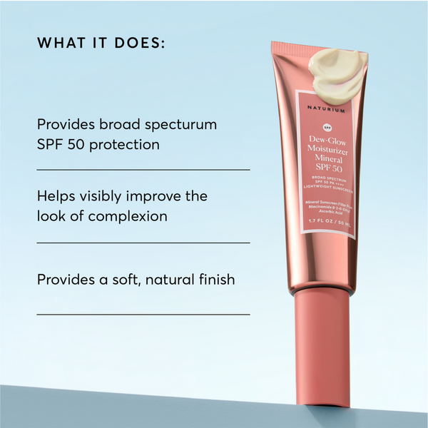 Naturium Dew-Glow Moisturizer Mineral SPF 50 #5