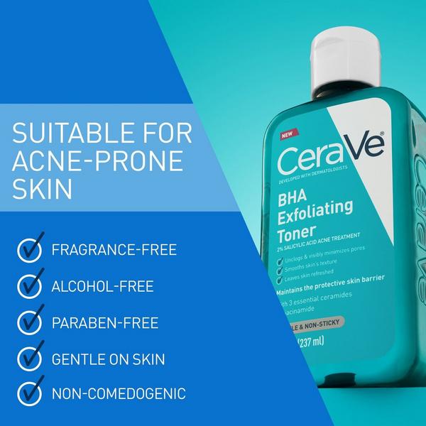 CeraVe BHA Exfoliating Toner with Salicylic Acid #3